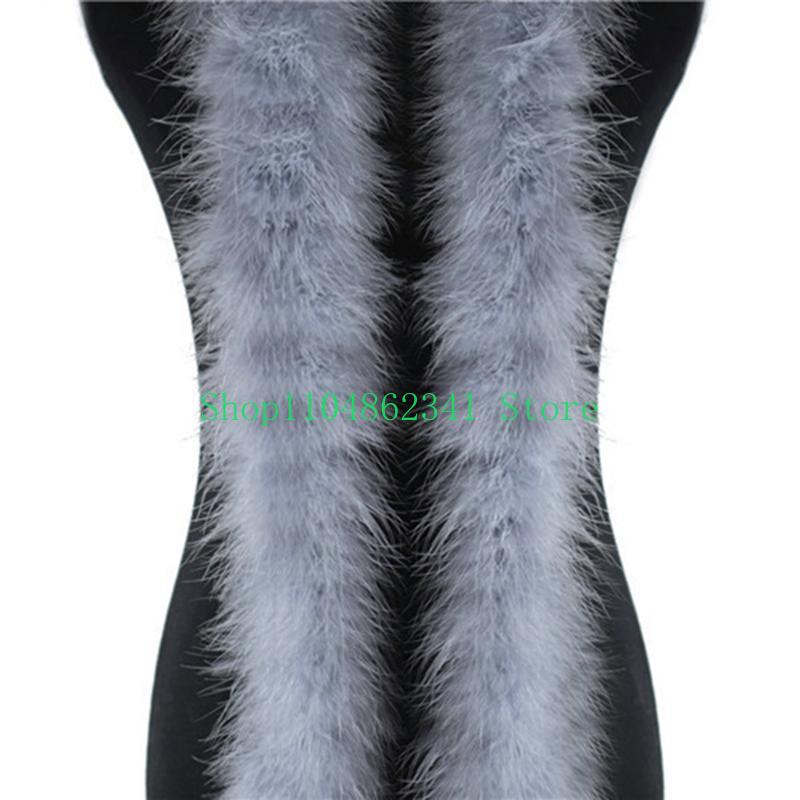 Feather Trim Marabou - Boa de plumas de marabú esponjosas