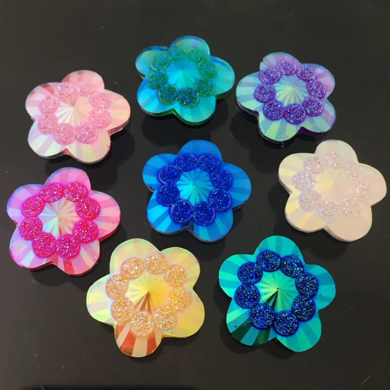 Embellishment Glue Craft - 20 piezas 20mm ab colores mezclados