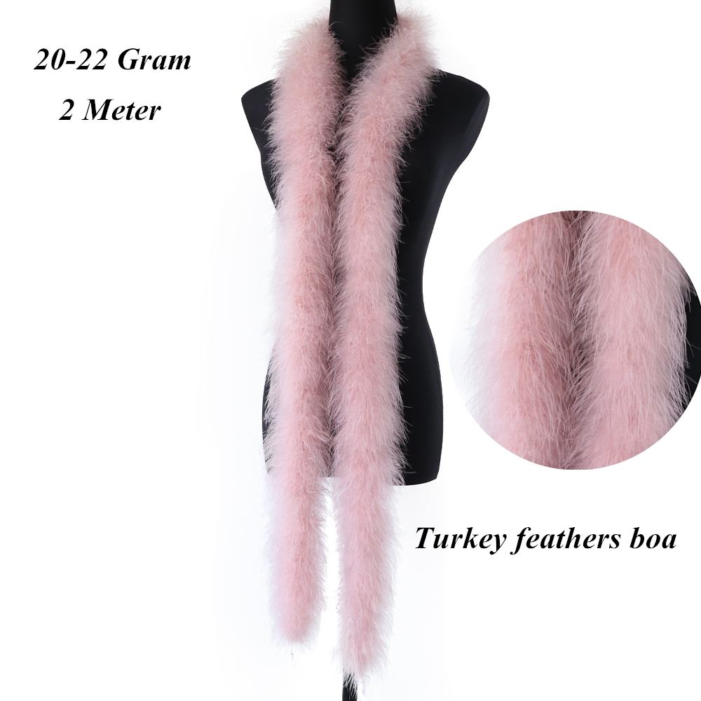 Boa de Plumas de Marabú Natura - Feather Trim Marabou reseña y precio