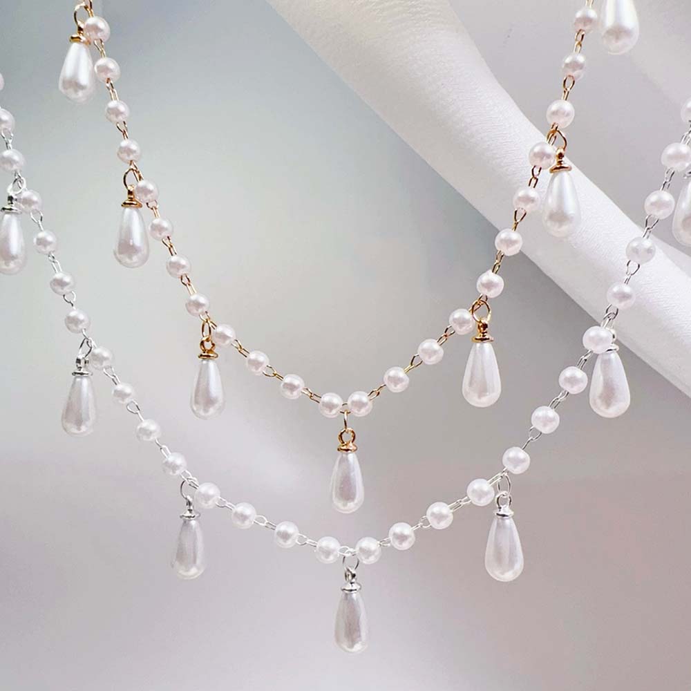 0,5 M 1M perla de imitación go - Pearl Trim Chain reseña y precio