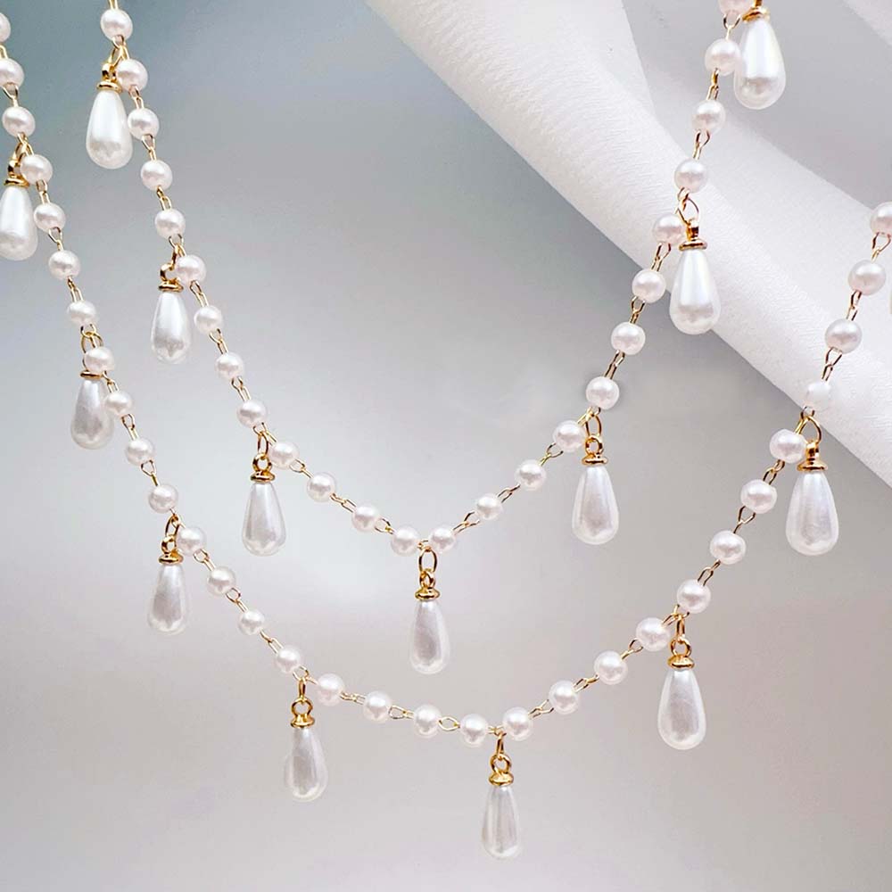 0,5 M 1M perla de imitación go - Pearl Trim Chain reseña y precio