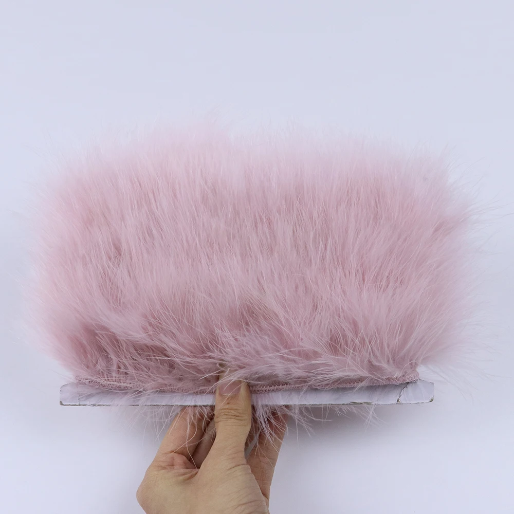 Adorno de plumas de pavo suave - Feather Trim Marabou reseña y precio