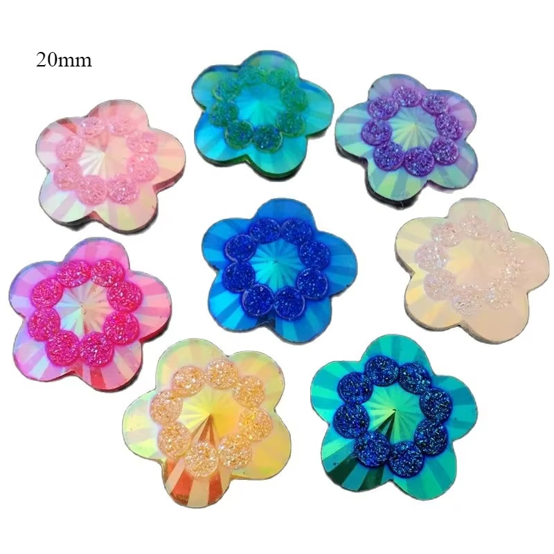 20 piezas 20mm ab colores mezc - Embellishment Glue Craft reseña y precio