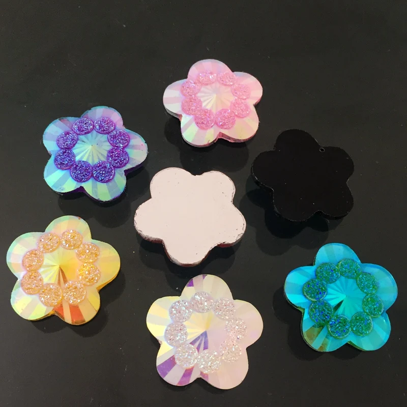 20 piezas 20mm ab colores mezc - Embellishment Glue Craft reseña y precio