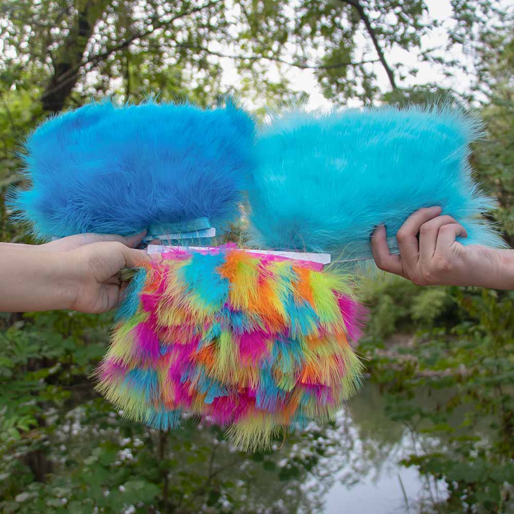 1 metro/lote de plumas de mara - Feather Trim Marabou reseña y precio