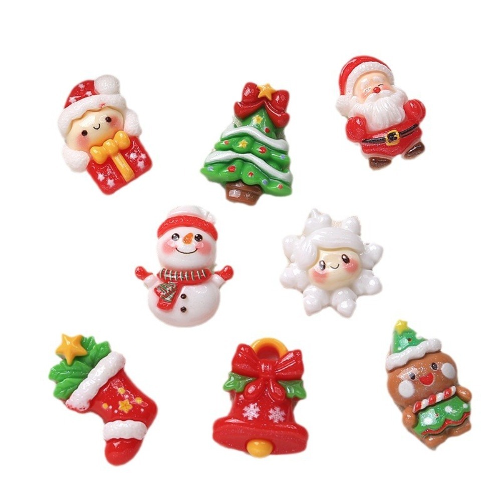 10 Uds. De Mini dijes navideño - Christmas Craft Embellishment reseña y precio