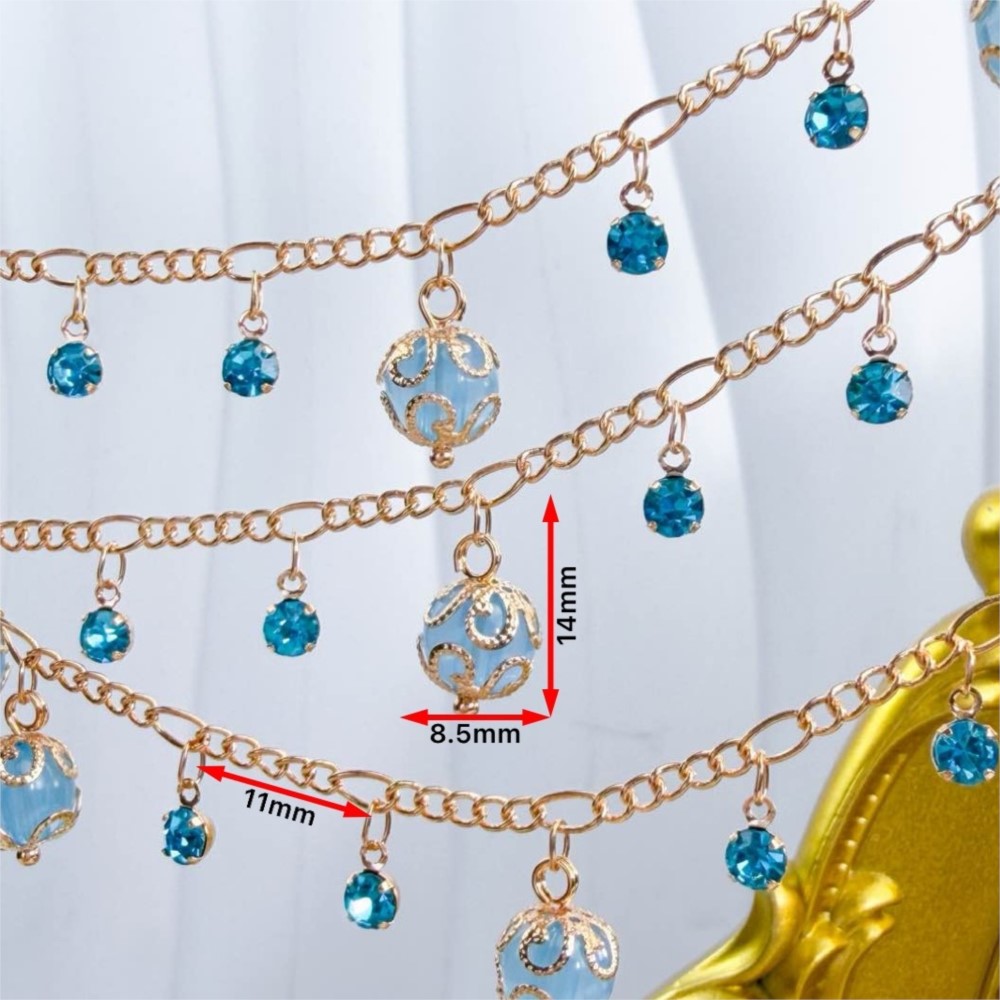 Cadena de latón con cuentas de - Pearl Trim Chain reseña y precio