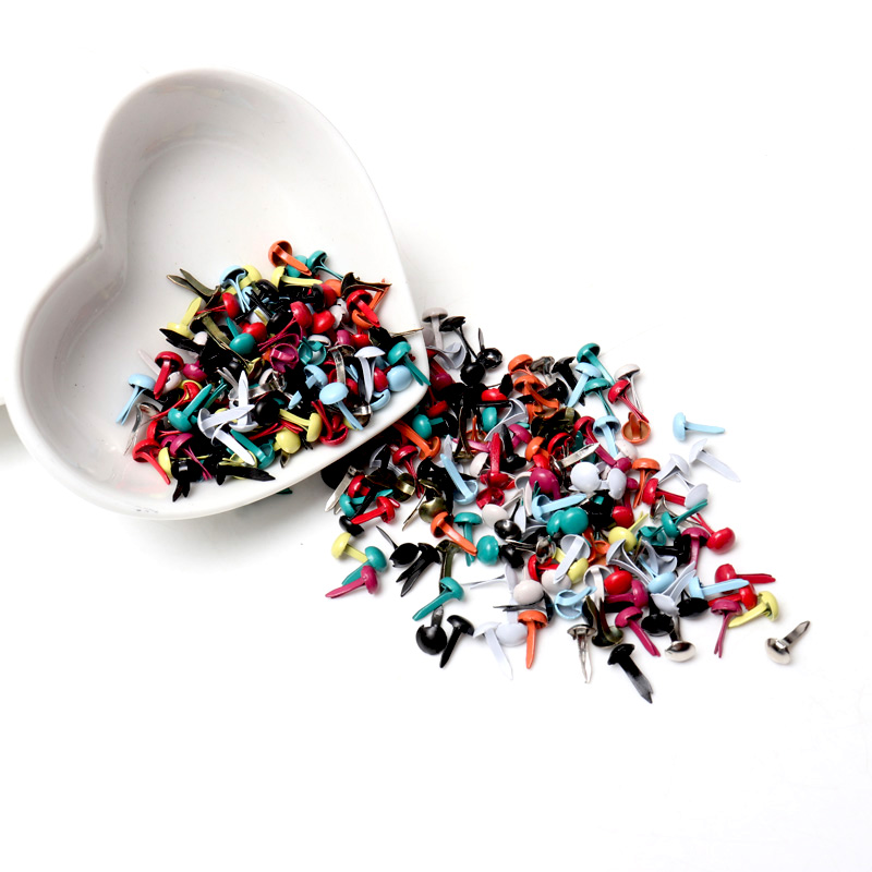 100 piezas de tachuelas metáli - Embellishments For Scrapbooking reseña y precio